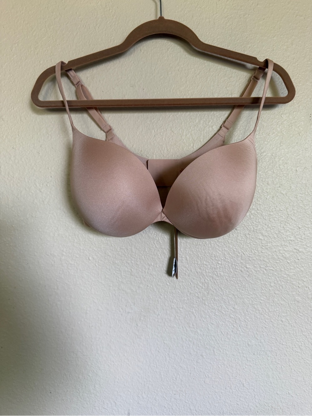 Skims ultimate push-up plunge bra, mica, 34DD size Women Intimates